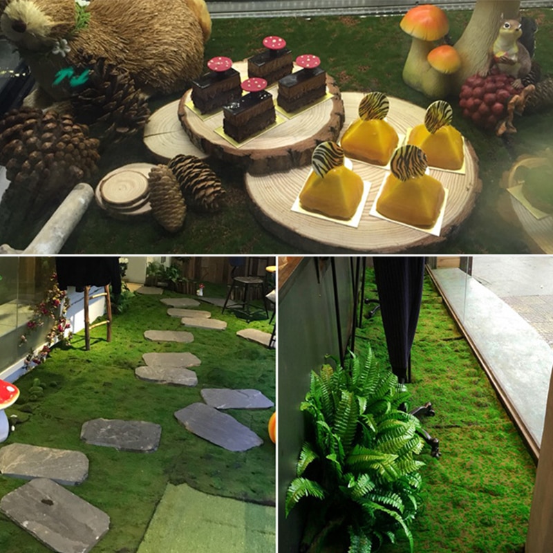 Artificial Moss Faux Grass Decor