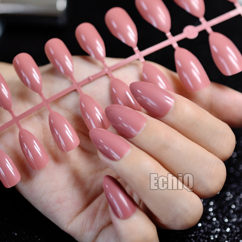 Artificial Nails Easy Glue On Set