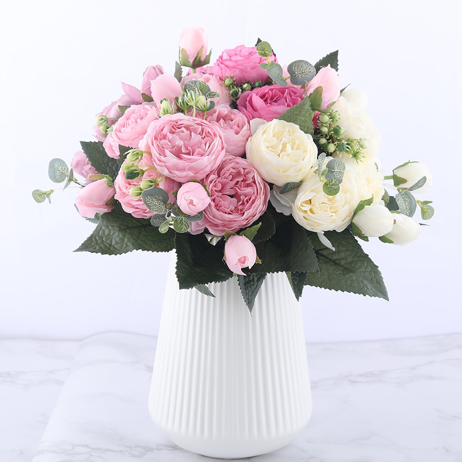 Artificial Peonies Decorative Flowers Artificial Peonies Decorative Flowers