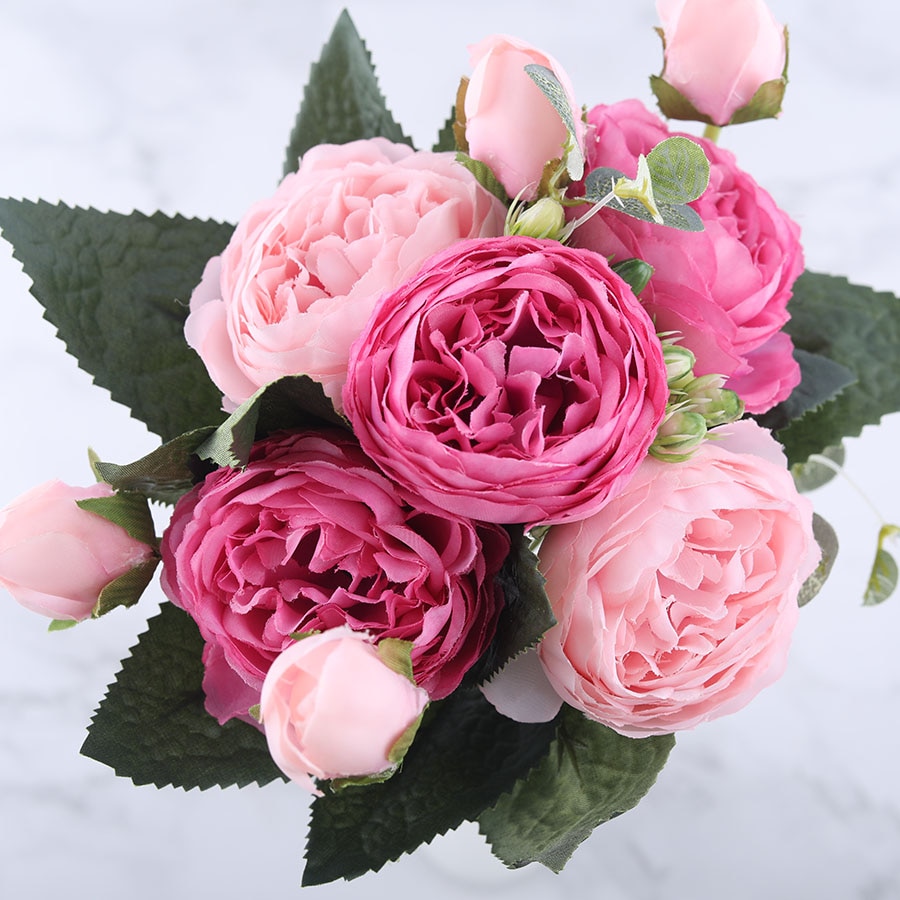 Artificial Peonies Decorative Flowers Artificial Peonies Decorative Flowers