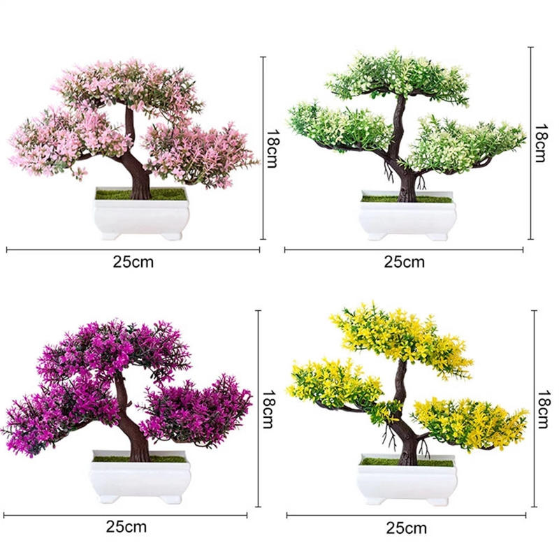 Artificial Plants Bonsai Small Tree Pot Fake Plant Flowers Potted Ornaments For Home Room Table Decoration Hotel Garden Artificial Plants Bonsai Small Tree Pot Fake Plant Flowers Potted Ornaments For Home Room Table Decoration Hotel Garden