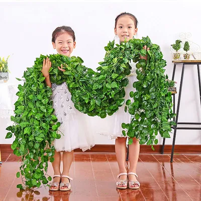 Artificial Plants Hanging Garland Decorations Artificial Plants Hanging Garland Decorations