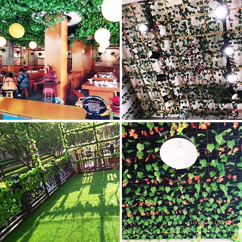 Artificial Plants Hanging Garland Decorations Artificial Plants Hanging Garland Decorations