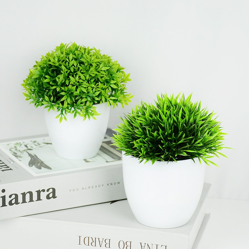 Artificial Plastic Potted Plant