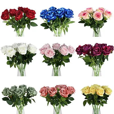 Artificial Rose Flower Decorative Roses Artificial Rose Flower Decorative Roses