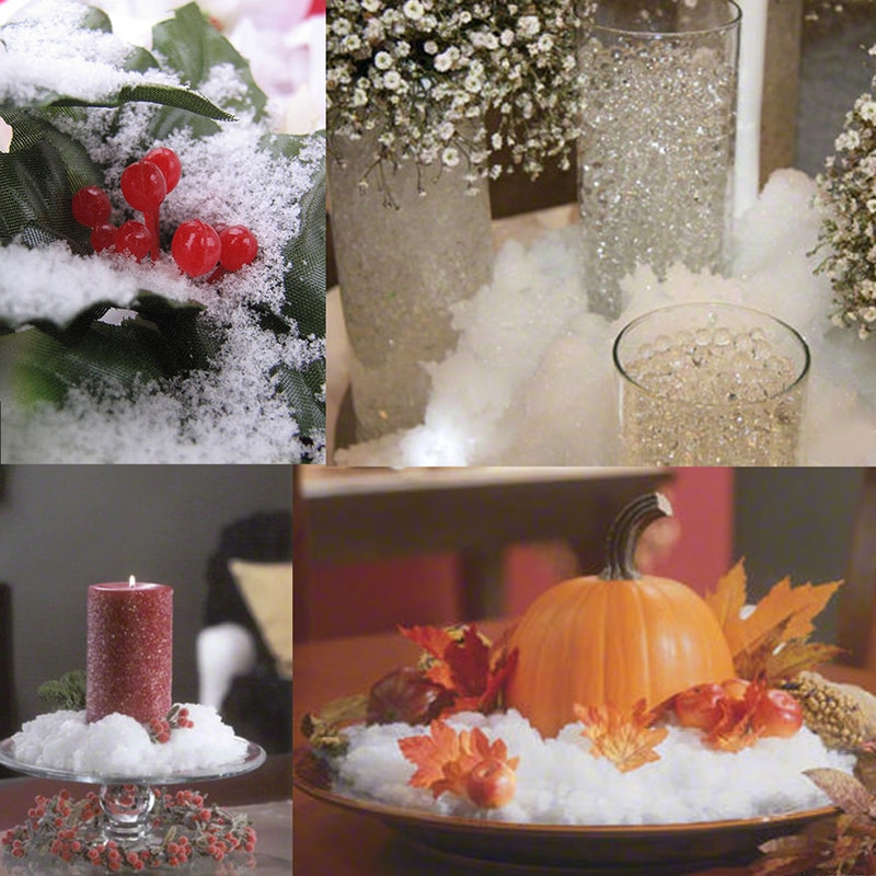 Artificial Snow DIY Fake Decoration