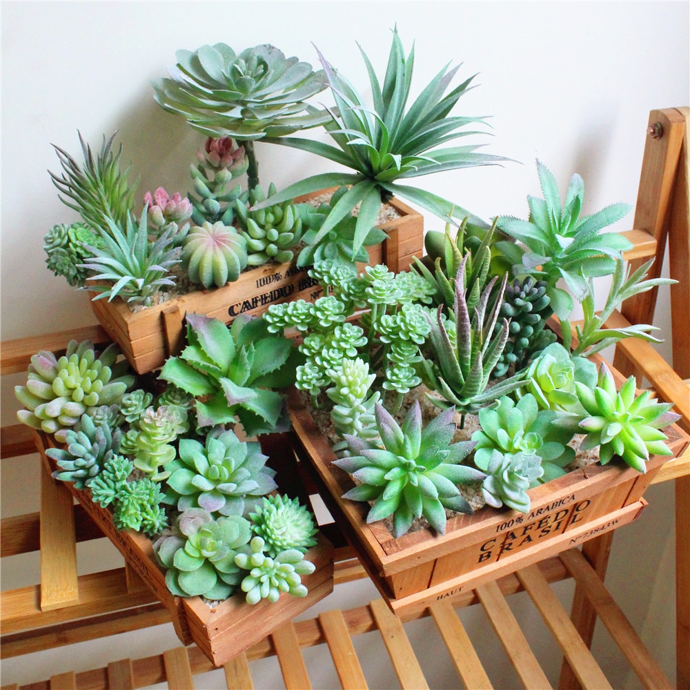 Artificial Succulents Fake Cactus Plants Artificial Succulents Fake Cactus Plants