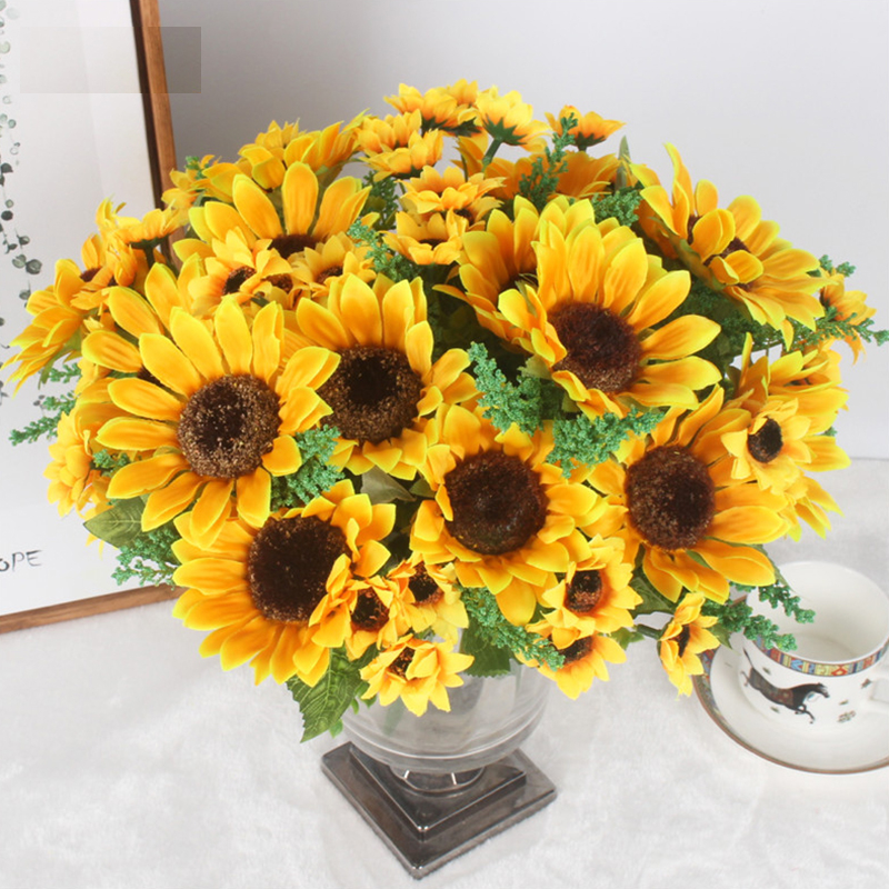 Artificial Sunflowers Decor 1 Bouquet Artificial Sunflowers Decor 1 Bouquet