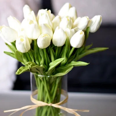 Artificial Tulips Decorative Flowers (10pcs) Artificial Tulips Decorative Flowers (10pcs)