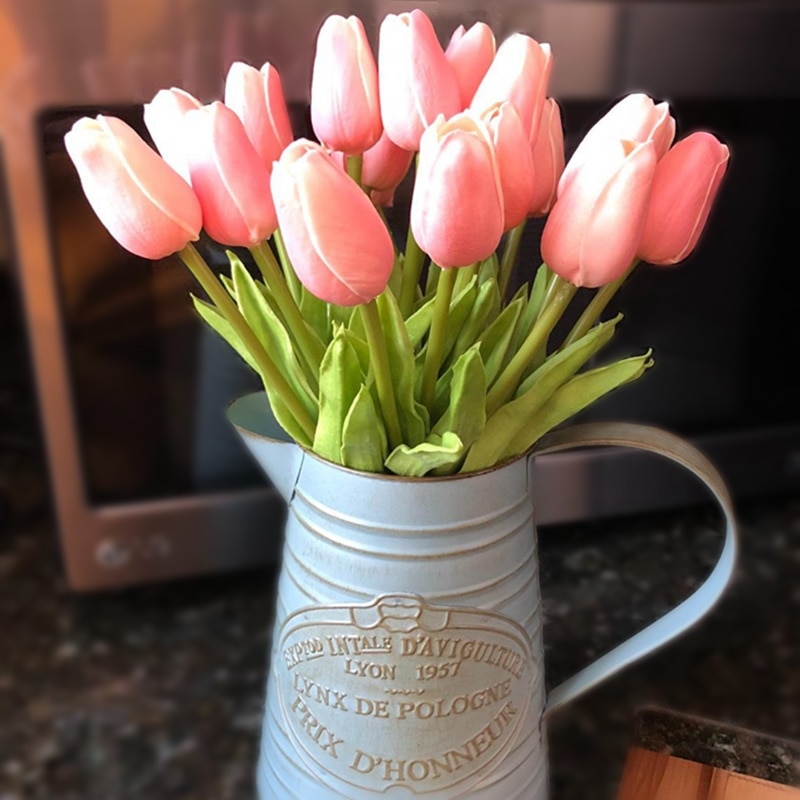 Artificial Tulips Decorative Flowers (10pcs) Artificial Tulips Decorative Flowers (10pcs)
