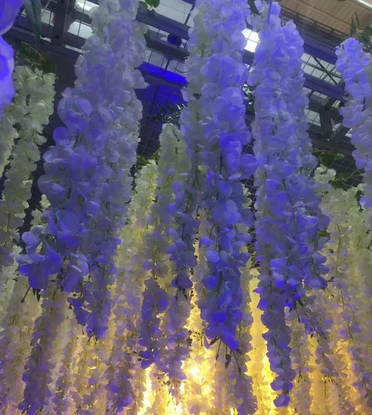 Artificial Wisteria Flowers (100pcs)