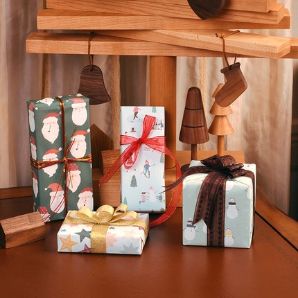 Arts and Craft Christmas Wrapping Paper Arts and Craft Christmas Wrapping Paper
