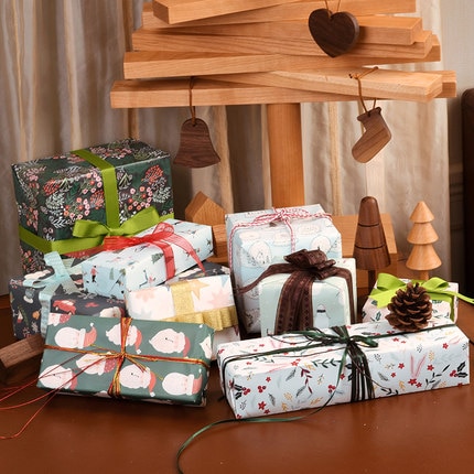 Arts and Craft Christmas Wrapping Paper Arts and Craft Christmas Wrapping Paper