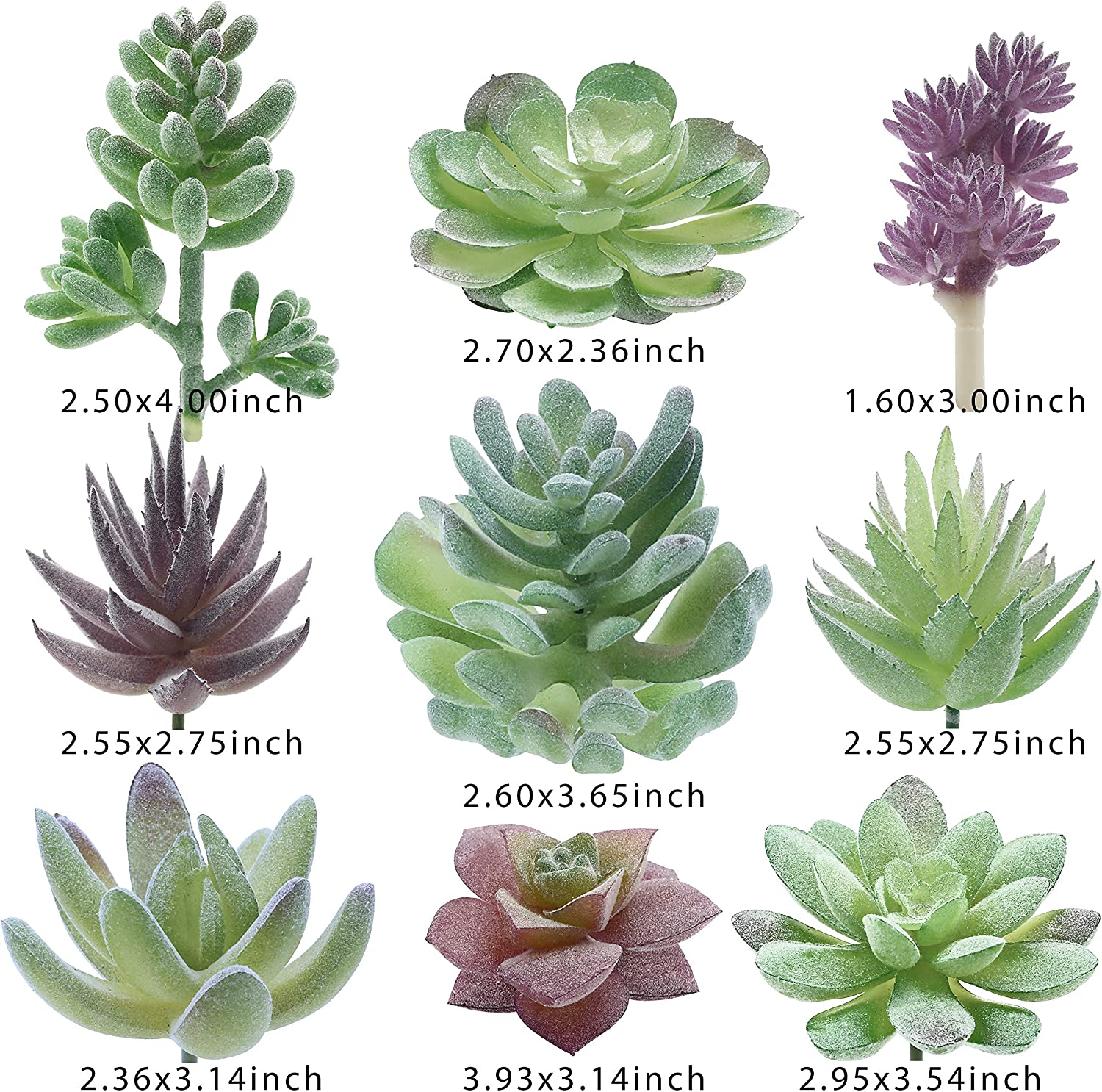 Assorted Artificial Succulent Plants (18pcs) Assorted Artificial Succulent Plants (18pcs)