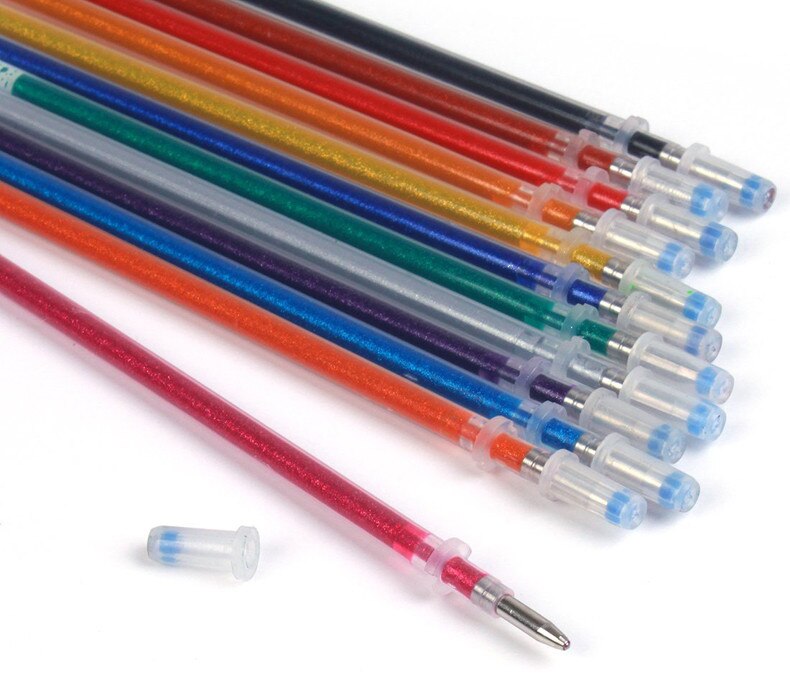 Assorted Coloring Gel Pens (48 Pcs)