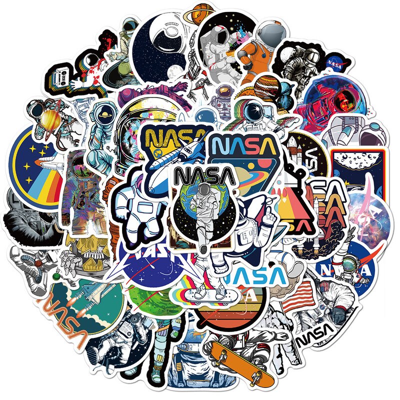 Assorted PVC Space Stickers (50 pcs) Assorted PVC Space Stickers (50 pcs)