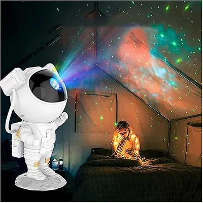 Astronaut Star Projector Starry Sky Projector Galaxy Lamp Night Light For Decoration Bedroom Home Decorative