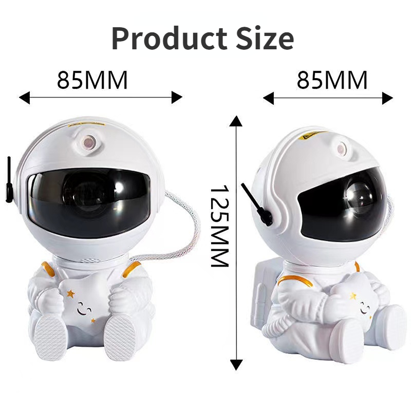 Astronaut Star Projector Starry Sky Projector Galaxy Lamp Night Light For Decoration Bedroom Home Decorative