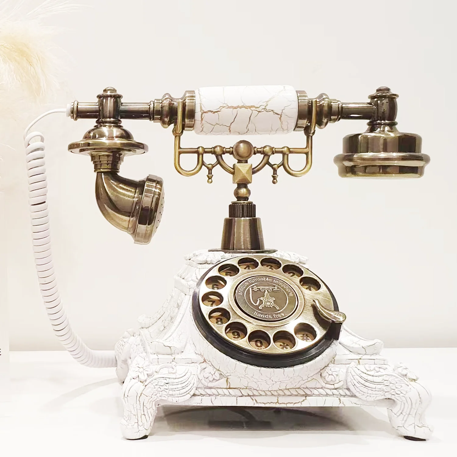 Audio Guest Book Phone Retro Rotary Style Antique Audio Guestbook Phone Message Voice Recorder Vintage Phone For Audio Guest Book Phone Retro Rotary Style Antique Audio Guestbook Phone Message Voice Recorder Vintage Phone For