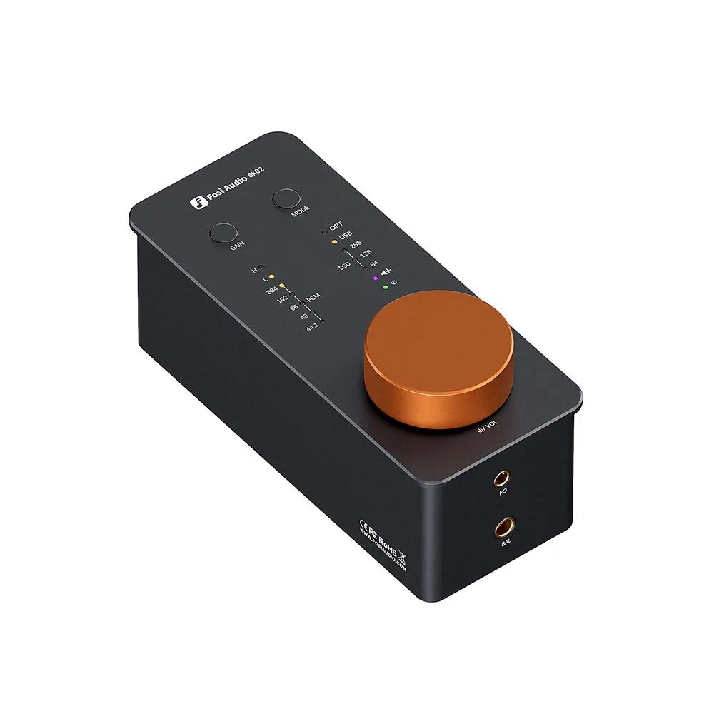 Audio SK02 USB DAC Headphone Amplifier Amp Audio Decoder Support DSD 256 PCM For 3.5MM and 4.4MM Balanced Headphone Audio SK02 USB DAC Headphone Amplifier Amp Audio Decoder Support DSD 256 PCM For 3.5MM and 4.4MM Balanced Headphone