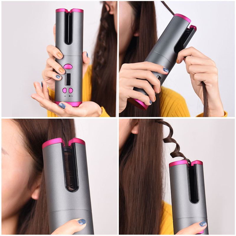 Auto Curler Cordless Hair Curling Iron Auto Curler Cordless Hair Curling Iron
