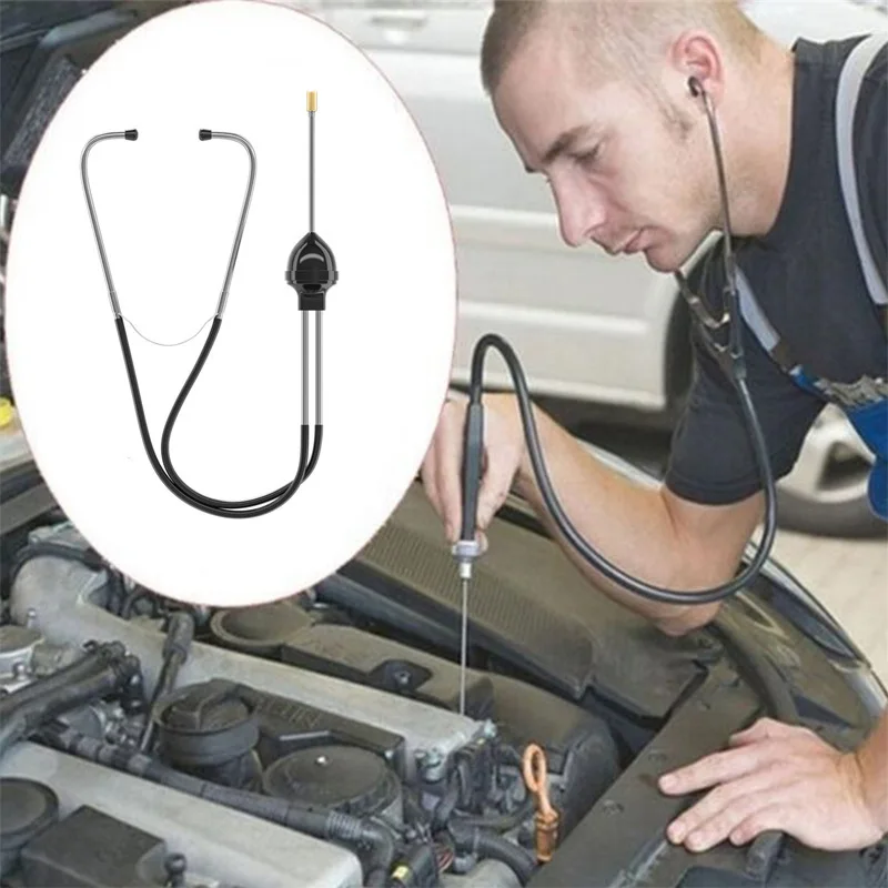 Auto Cylinder Stethoscope, Mechanics Stethoscope Car Engine Block Diagnostic Automotive Engine Hearing Tool Car Auto Cylinder Stethoscope, Mechanics Stethoscope Car Engine Block Diagnostic Automotive Engine Hearing Tool Car