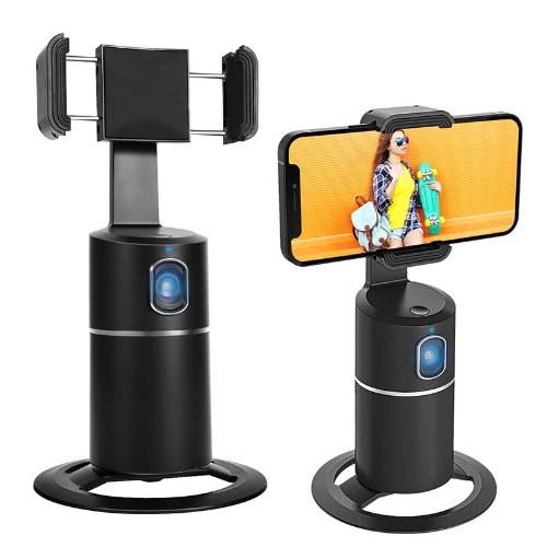Auto Face Tracking Phone Holder Tripod Stand Smart Selfie Stick 360 Rotation Fast Face & Object Tracking Cameraman Auto Face Tracking Phone Holder Tripod Stand Smart Selfie Stick 360 Rotation Fast Face & Object Tracking Cameraman