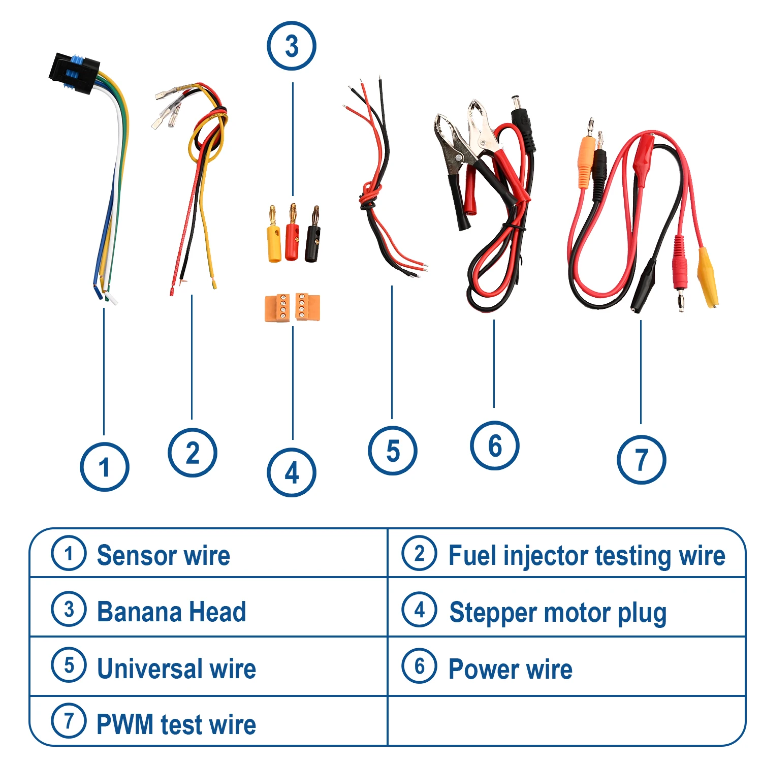 Auto Ignition Coil Test Injector Solenoid Valve Idling Stepper Motor Instrument Tester Fault Detector Drive Simulator Auto Ignition Coil Test Injector Solenoid Valve Idling Stepper Motor Instrument Tester Fault Detector Drive Simulator