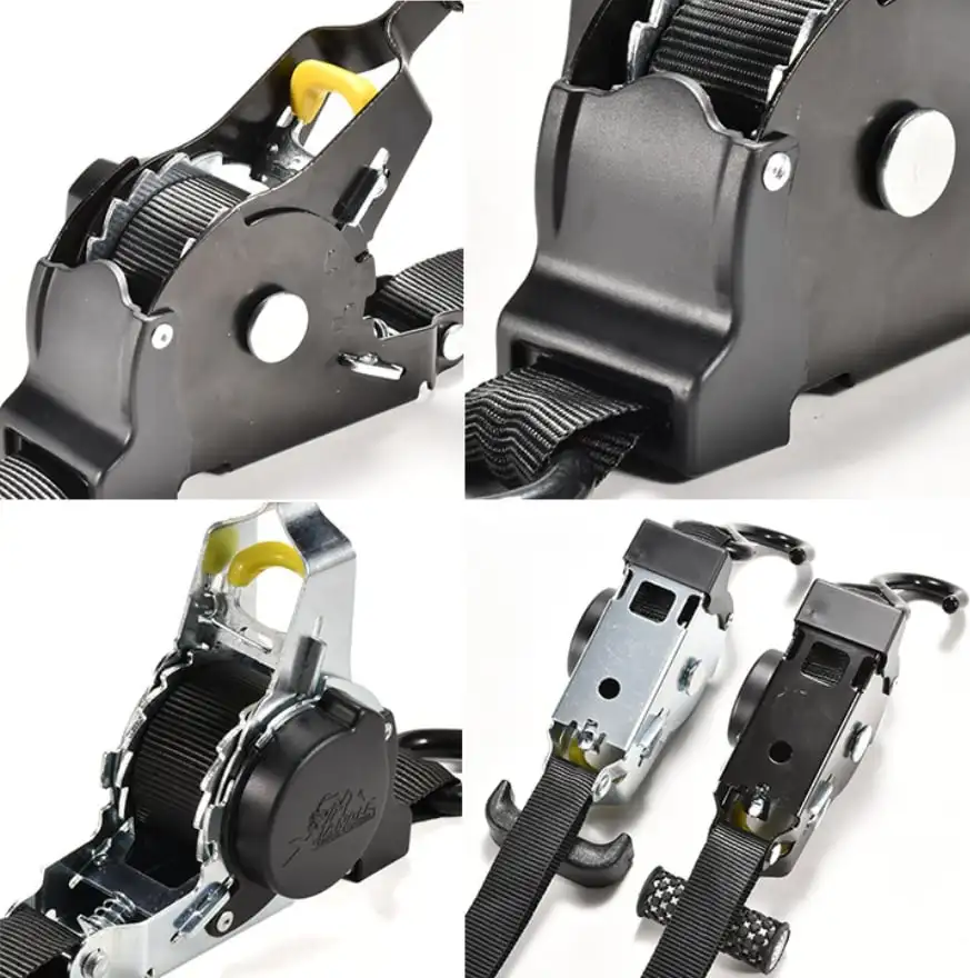 Auto Straps For Cargo Tape Retractable Belts For Motorcycles Ratchet Strap For Load Luggage Strap Ratchet Tensioner Auto Straps For Cargo Tape Retractable Belts For Motorcycles Ratchet Strap For Load Luggage Strap Ratchet Tensioner