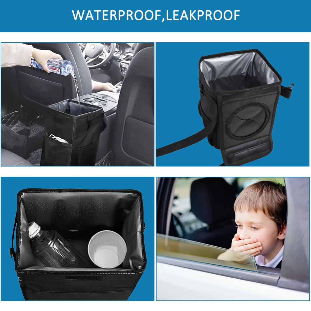 Auto Trash Can Car Waterproof Bin Auto Trash Can Car Waterproof Bin
