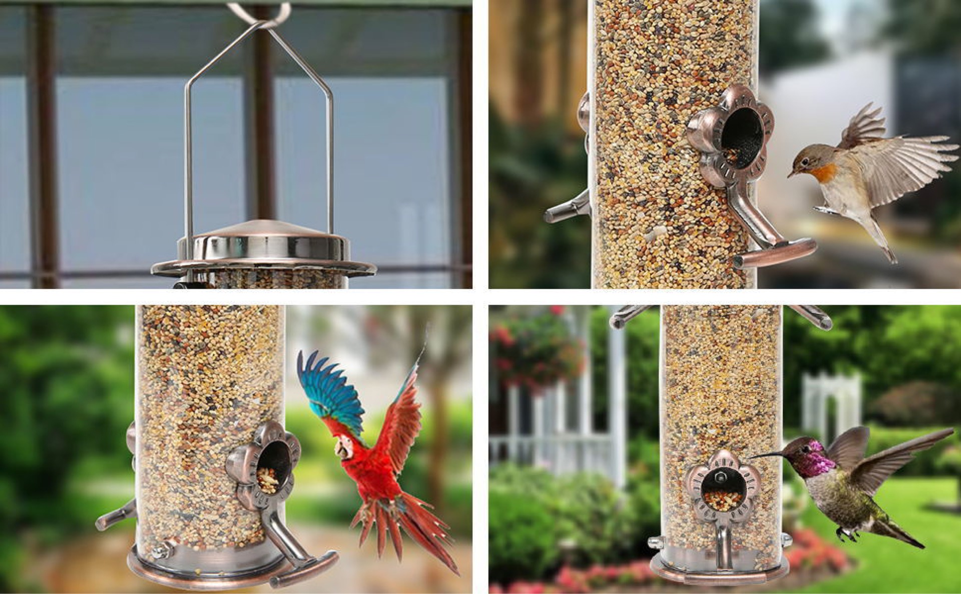 Automatic Bird Feeder for Cage