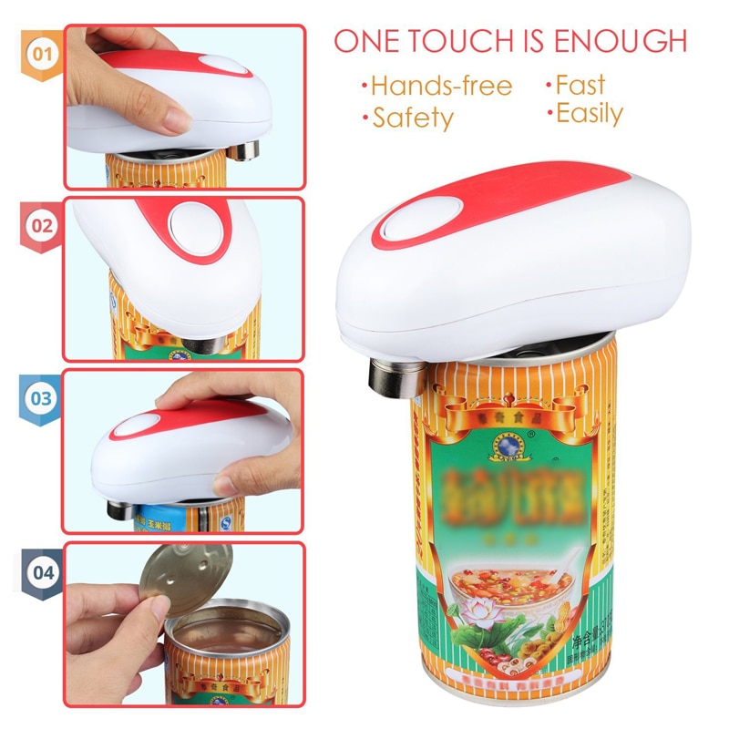 Automatic Can Opener One-Touch Device