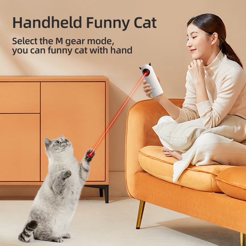 Automatic Cat Toys Interactive Smart Teasing Pet LED Laser Indoor Cat Toy Accessories Handheld Electronic Cat Toy For Automatic Cat Toys Interactive Smart Teasing Pet LED Laser Indoor Cat Toy Accessories Handheld Electronic Cat Toy For