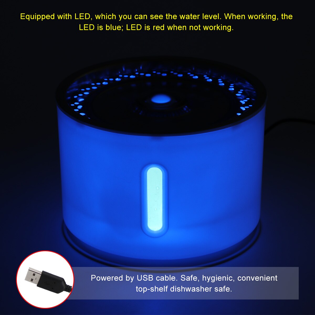 Automatic Cat Water Fountain Dispenser