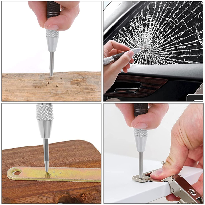 Automatic Centre Punch General Woodworking Metal Drill Adjustable Spring Loaded Automatic Punch Hand Tools for Metal Automatic Centre Punch General Woodworking Metal Drill Adjustable Spring Loaded Automatic Punch Hand Tools for Metal