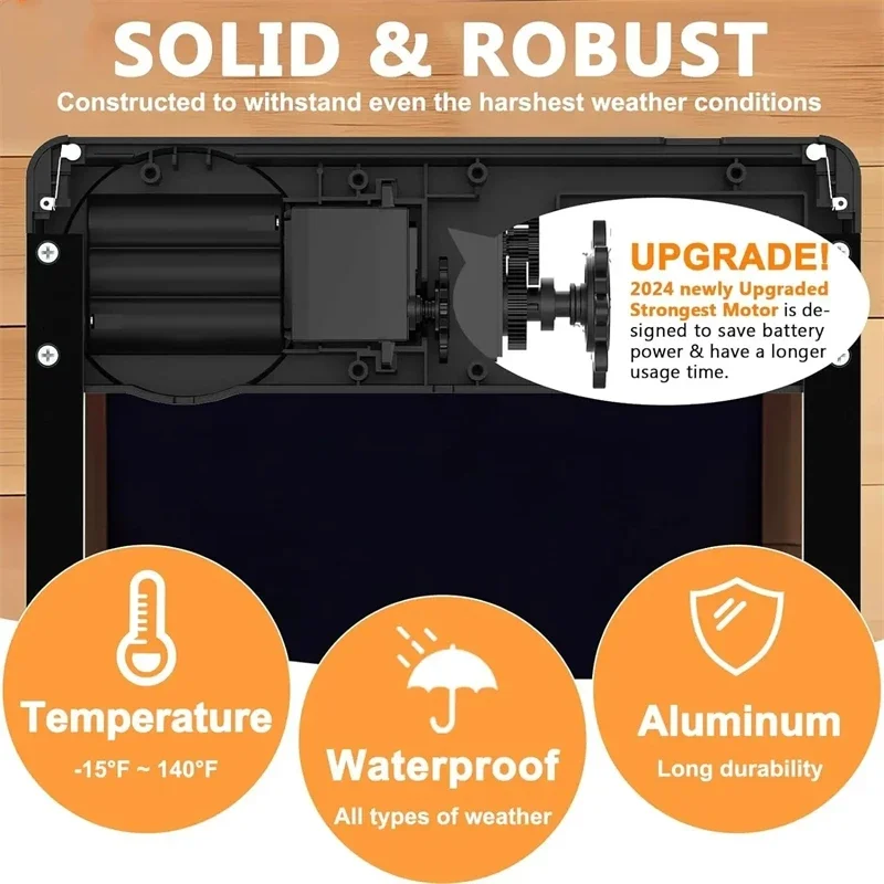 Automatic Chicken Coop Door Intelligent Timer Electric Aluminum Timing Opener Auto Chicken Door Farm Automatic Automatic Chicken Coop Door Intelligent Timer Electric Aluminum Timing Opener Auto Chicken Door Farm Automatic