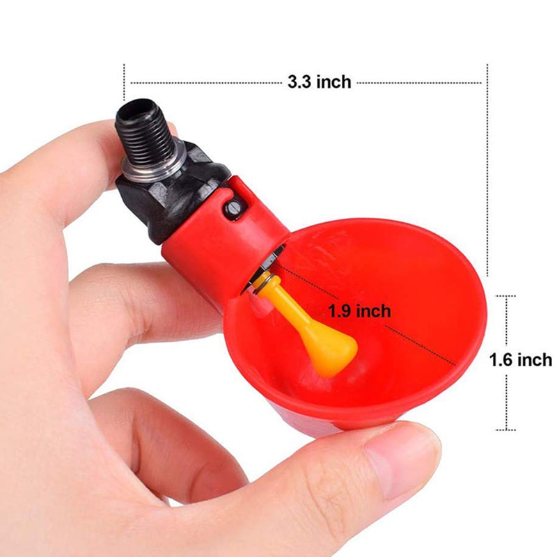 Automatic Chicken Drinking Cups (24Pcs)