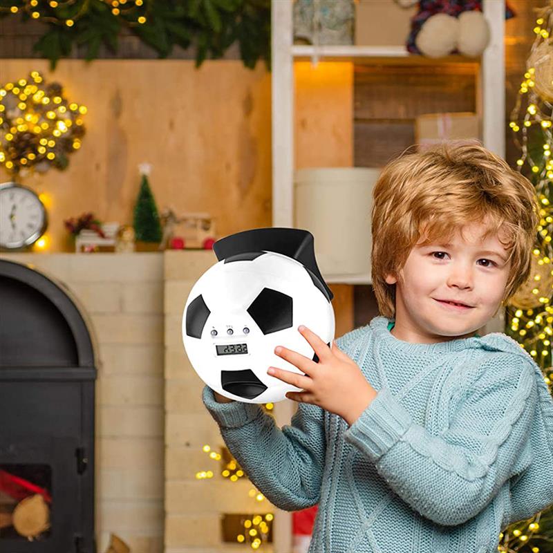 Automatic Counting Soccer Ball Piggy Bank