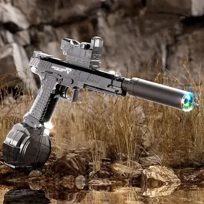 Automatic Desert Eagle Water Gun Toys Electric Shooting Flashing Lights Battle Water Pistol Spray Outdoor Pool Toys for Automatic Desert Eagle Water Gun Toys Electric Shooting Flashing Lights Battle Water Pistol Spray Outdoor Pool Toys for