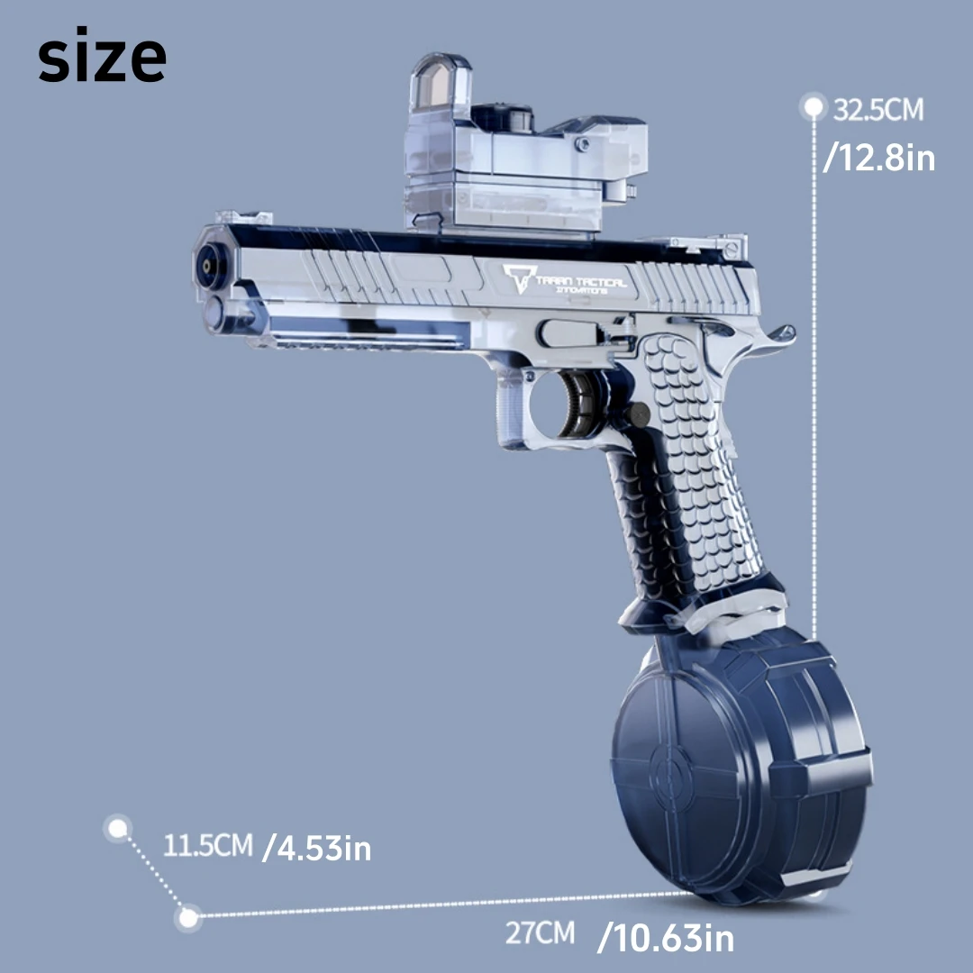 Automatic Desert Eagle Water Gun Toys Electric Shooting Flashing Lights Battle Water Pistol Spray Outdoor Pool Toys for Automatic Desert Eagle Water Gun Toys Electric Shooting Flashing Lights Battle Water Pistol Spray Outdoor Pool Toys for