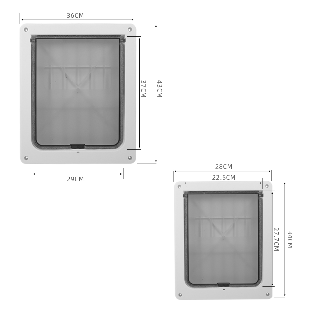 Automatic Dog Door Pet Flap Door Automatic Dog Door Pet Flap Door