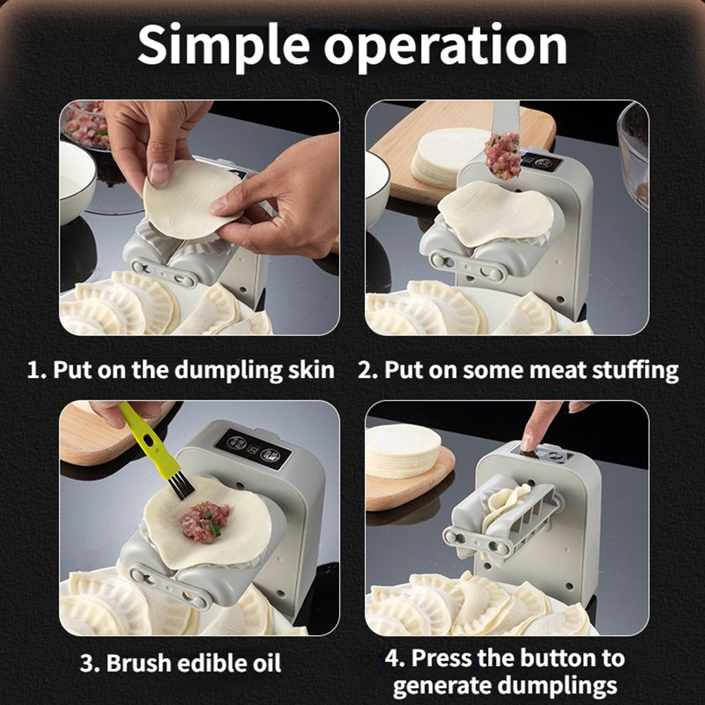 Automatic Electric Dumpling Maker Machine Dumpling Mould Pressing Dumpling Skin Mould Automatic