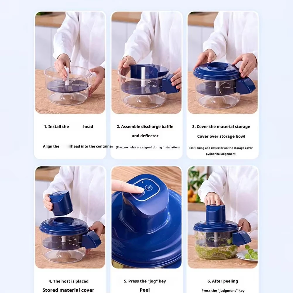 Automatic Electric Grape Peeler Machine – Hands-Free Skin Remover for Berries Fruits, Fruit Prep Tool, Effortless