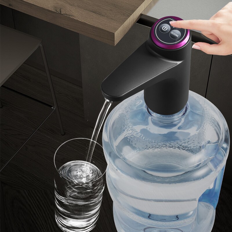Automatic Electric Water Bottle Pump Dispenser Household Gallon Drinking Bottle Switch Smart Water Treatment Appliances Automatic Electric Water Bottle Pump Dispenser Household Gallon Drinking Bottle Switch Smart Water Treatment Appliances