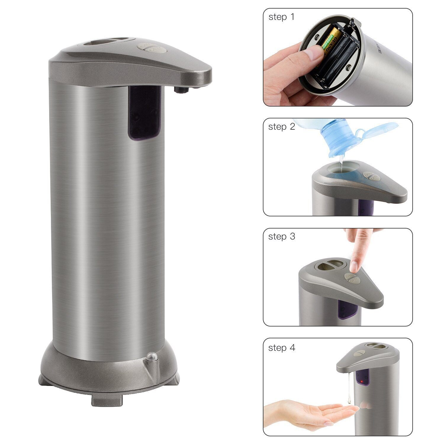 Automatic Hand Soap Dispenser No-Touch Automatic Hand Soap Dispenser No-Touch