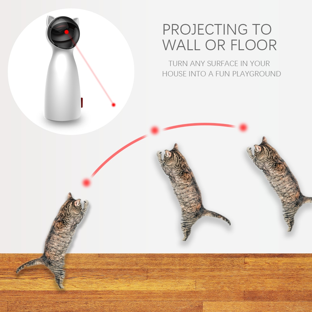 Automatic Interactive Laser Cat Toy