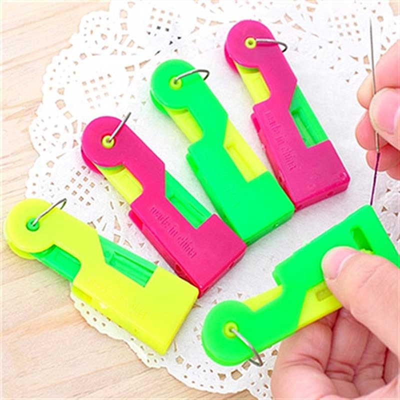 Automatic Needle Threader Guide Tool (5Pcs) Automatic Needle Threader Guide Tool (5Pcs)