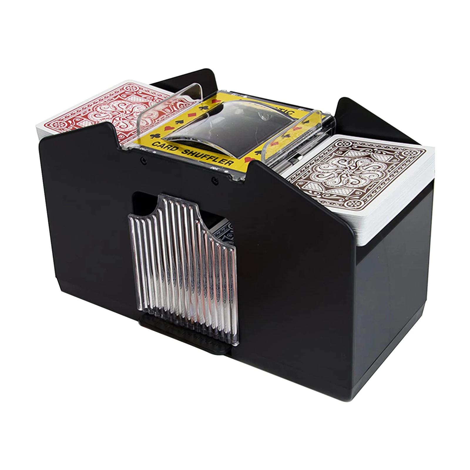 Automatic Playing Card Shuffler Mixer Games Poker Sorter Machine Dispenser Battery Operated