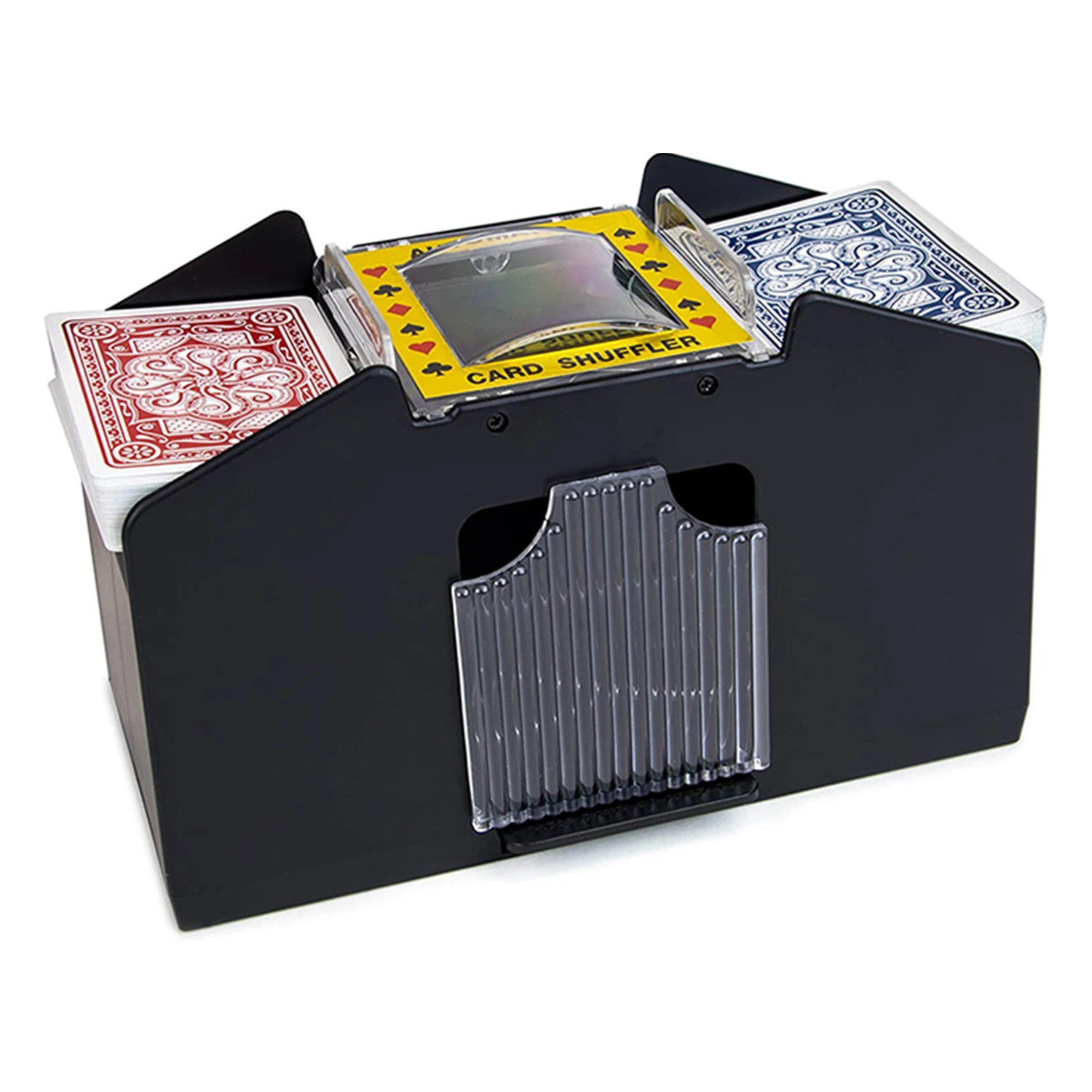 Automatic Playing Card Shuffler Mixer Games Poker Sorter Machine Dispenser Battery Operated