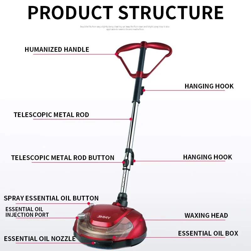Automatic Polishing Machine Electric Polisher Wood Floor Tile Marble Waxing Machine Essential oils mop Cleaning and Automatic Polishing Machine Electric Polisher Wood Floor Tile Marble Waxing Machine Essential oils mop Cleaning and